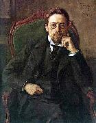 Osip Braz Portrait of Anton Pavlovich Chekhov china oil painting artist